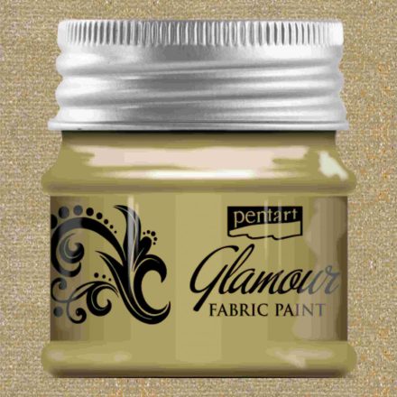 Glamour Textilfesték pezsgő 50ml | Pentart 