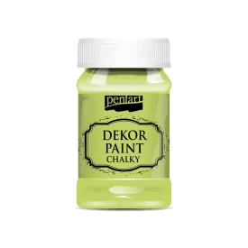 Dekor krétafesték PISZTÁCIA  100ml Pentart