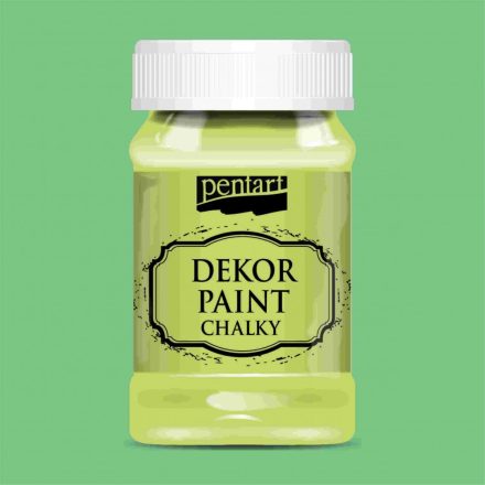 Dekor krétafesték PISZTÁCIA  100ml Pentart