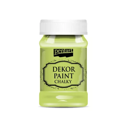 Dekor krétafesték PISZTÁCIA  100ml Pentart