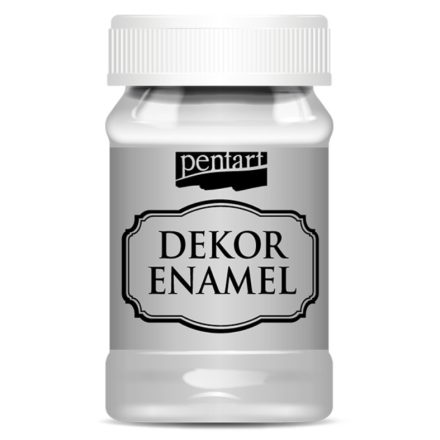 Dekor Zománcfesték SZÜRKE 100ml | Pentart 