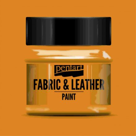 Textil és bőrfesték - narancs 50ml | Pentart 