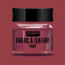 Textil és bőrfesték - bordó 50ml | Pentart 