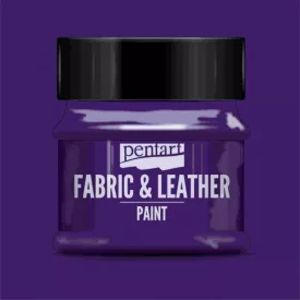 Textil és bőrfesték - lila 50ml | Pentart 