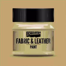 Textil és bőrfesték - világosbarna 50ml | Pentart 