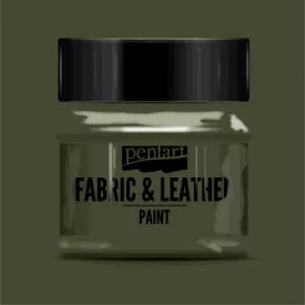 Textil és bőrfesték - fenyőzöld 50ml | Pentart 