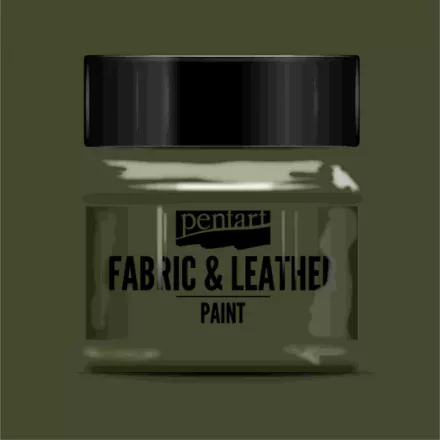 Textil és bőrfesték - fenyőzöld 50ml | Pentart 