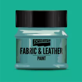 Textil és bőrfesték - türkiz zöld 50ml | Pentart 