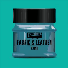 Textil és bőrfesték - türkiz kék 50ml | Pentart 