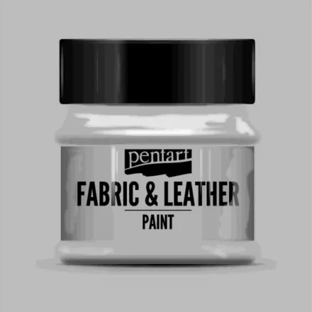 Textil és bőrfesték - ezüst 50ml | Pentart 
