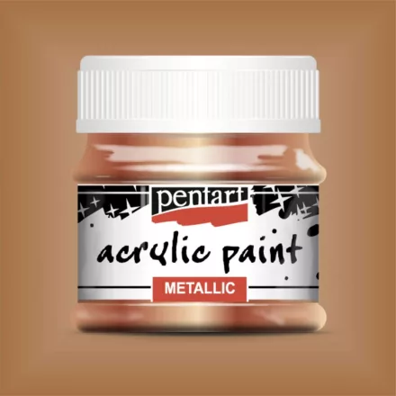 Metál akrilfesték ANTIKRÉZ  50ml | Pentart