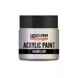   Akrilfesték chameleon gyöngyház lila-arany 50ml | Pentart 