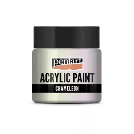  Akrilfesték chameleon gyöngyház zöld-lila 50ml | Pentart 