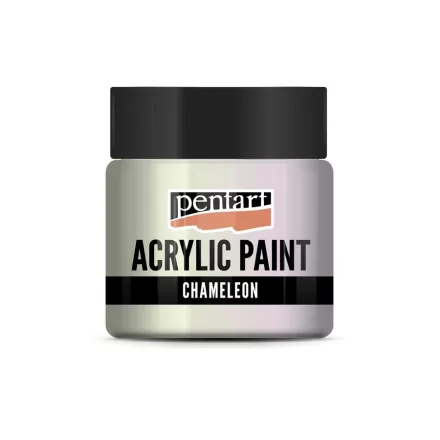 Akrilfesték chameleon gyöngyház zöld-lila 50ml | Pentart 