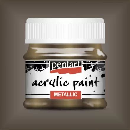 Metál akrilfesték CSILLOGÓ ARANY  50ml | Pentart