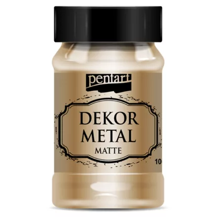 Dekor Metál matt festék  BRONZ 100ml | Pentart