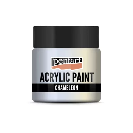 Akrilfesték chameleon gyöngyház kék-arany 50ml | Pentart 