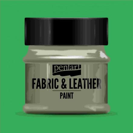 Textil és bőrfesték - pisztácia 50ml | Pentart 