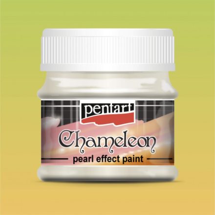 Akrilfesték chameleon gyöngyház zöld-arany 50ml | Pentart 