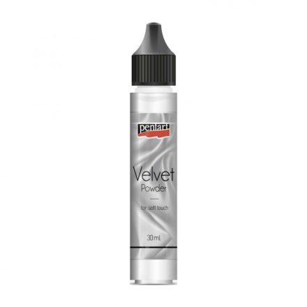 Bársonypor fehér 30ml