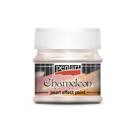 Akrilfesték chameleon gyöngyház rózsa-arany 50ml | Pentart 