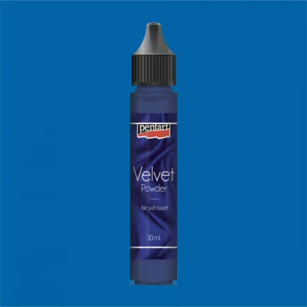 Bársonypor királykék min. 4g