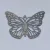 Fém díszítőelem - pillangó 2,7cm x 4cm