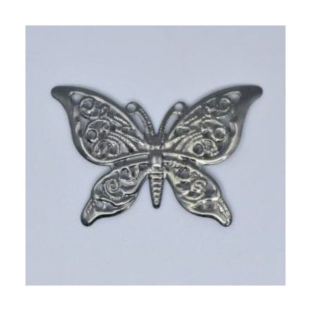 Fém díszítőelem - pillangó 2,7cm x 4cm