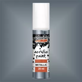 Metál akrilfesték CSILLOGÓ KÉK  20ml | Pentart