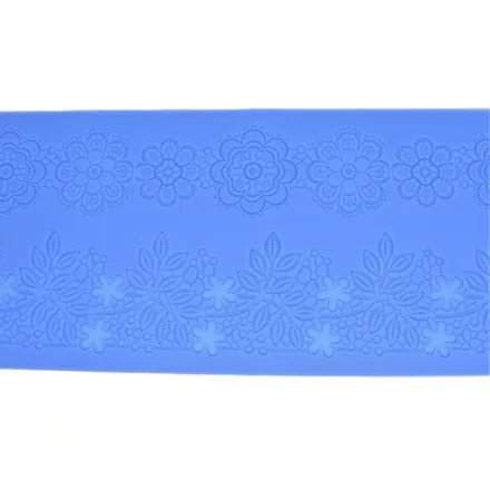 Szilikon öntőforma csipke sorminta