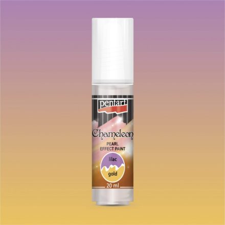 Akrilfesték chameleon gyöngyház lila-arany 20ml | Pentart 
