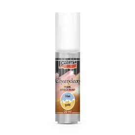   Akrilfesték chameleon gyöngyház kék-arany 20ml | Pentart 