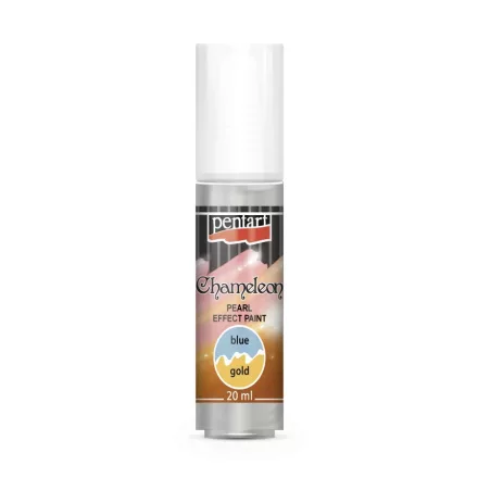 Akrilfesték chameleon gyöngyház kék-arany 20ml | Pentart 