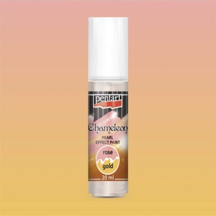 Akrilfesték chameleon gyöngyház rózsa-arany 20ml | Pentart 