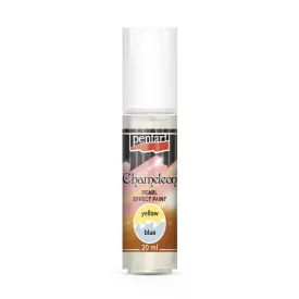   Akrilfesték chameleon gyöngyház sárga-kék 20ml | Pentart 