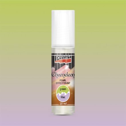 Akrilfesték chameleon gyöngyház zöld-lila 20ml | Pentart 