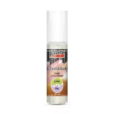 Akrilfesték chameleon gyöngyház zöld-lila 20ml | Pentart 