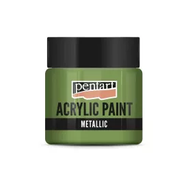 Metál akrilfesték ZÖLD  50ml | Pentart