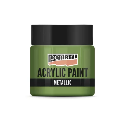 Metál akrilfesték ZÖLD  50ml | Pentart