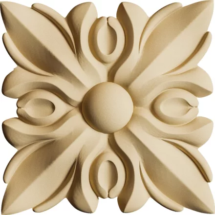 Hőre lágyuló fa négyzet RZ03 6cm x 6cm