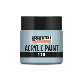 Gyöngyház akrilfesték kék 50ml | Pentart 