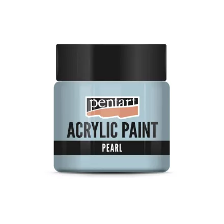Gyöngyház akrilfesték kék 50ml | Pentart 