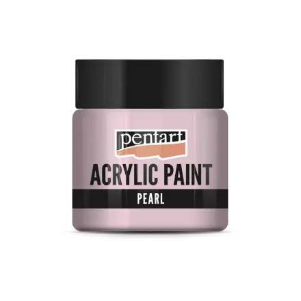 Gyöngyház akrilfesték rózsaszín 50ml | Pentart 