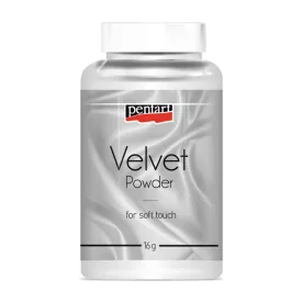 Bársonypor fehér min. 16 g