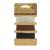 3 Ropes ivory - brown - black 5 m each