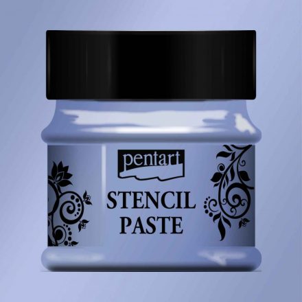 Stencil paszta 50ml gyöngyház orgonalila Pentart