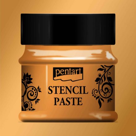 Stencil paszta 50ml metál bronz Pentart