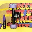 Posca Uni filctoll PC-3M 1,5mm  - levendula