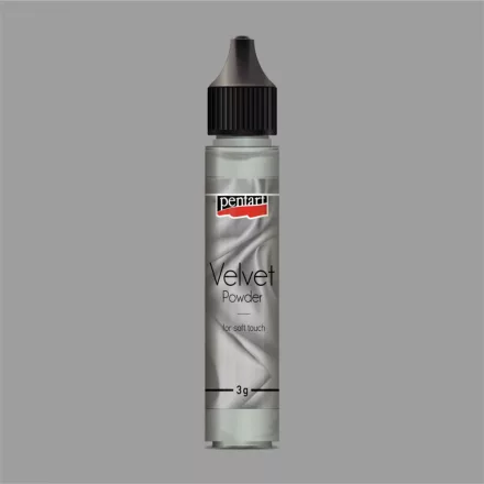 Bársonypor szürke min. 3g