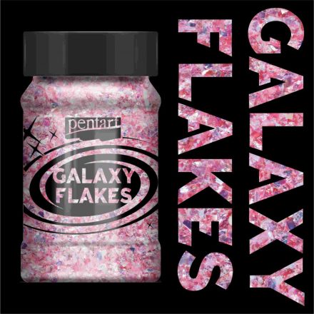 Pentart-Galaxy-pehely-eris-pink